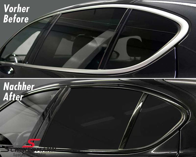 Blackout package Vinyl Chrome delete - Gloss or Matte black