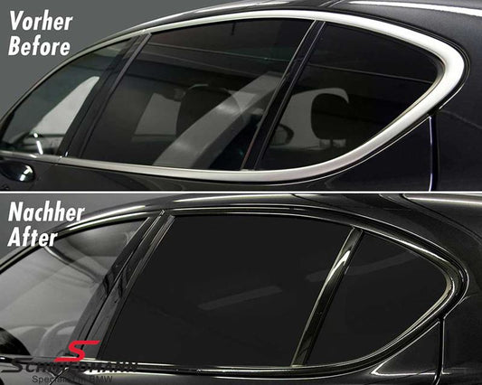 Blackout package Vinyl Chrome delete - Gloss or Matte black